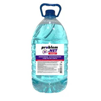 

Liquid антисептическая "problem. net" bottle PET 5 L. art. Lb-14022