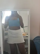 Minifalda de los 90 para mujer, ropa de playa a la moda Y2K, accesorio blanco, faldas plisadas Harajuku, de cintura alta, para verano