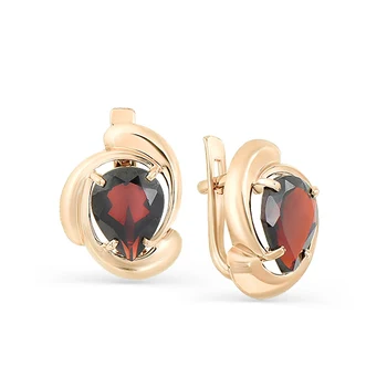 

02-2-186-1300-110 earrings (au 585)