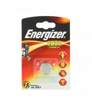 

Pilas de boton Energizer bateria original Litio CR2032 3V blister 10X Unidades