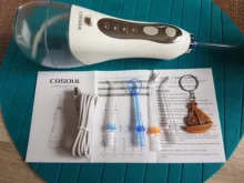 Oral-Irrigator Water-Flosser Teeth-Cleaner COSOUL Dental Portable Cordless 300ML Professional