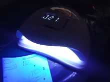 SUNX5 Max-Lámpara LED para secado de uñas, lámpara UV de hielo de 45/36/18 LED para secado de esmalte de Gel, temporizador, herramientas de manicura con Sensor automático, 90/72/36W