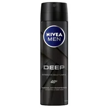 Спрей дезодорант для мужчин глубокий черный углерод Nivea(150 мл
