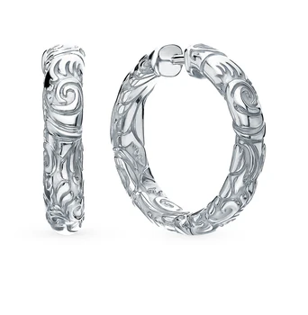 

Silver sunlight earrings sample 925