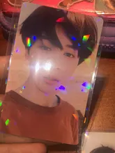 Película de tarjeta parpadeante láser de vidrio de Gema rota, funda holográfica para tarjeta de foto, Idol, Tarot, YGO Ultra, Protector de tarjeta, 100 Uds.