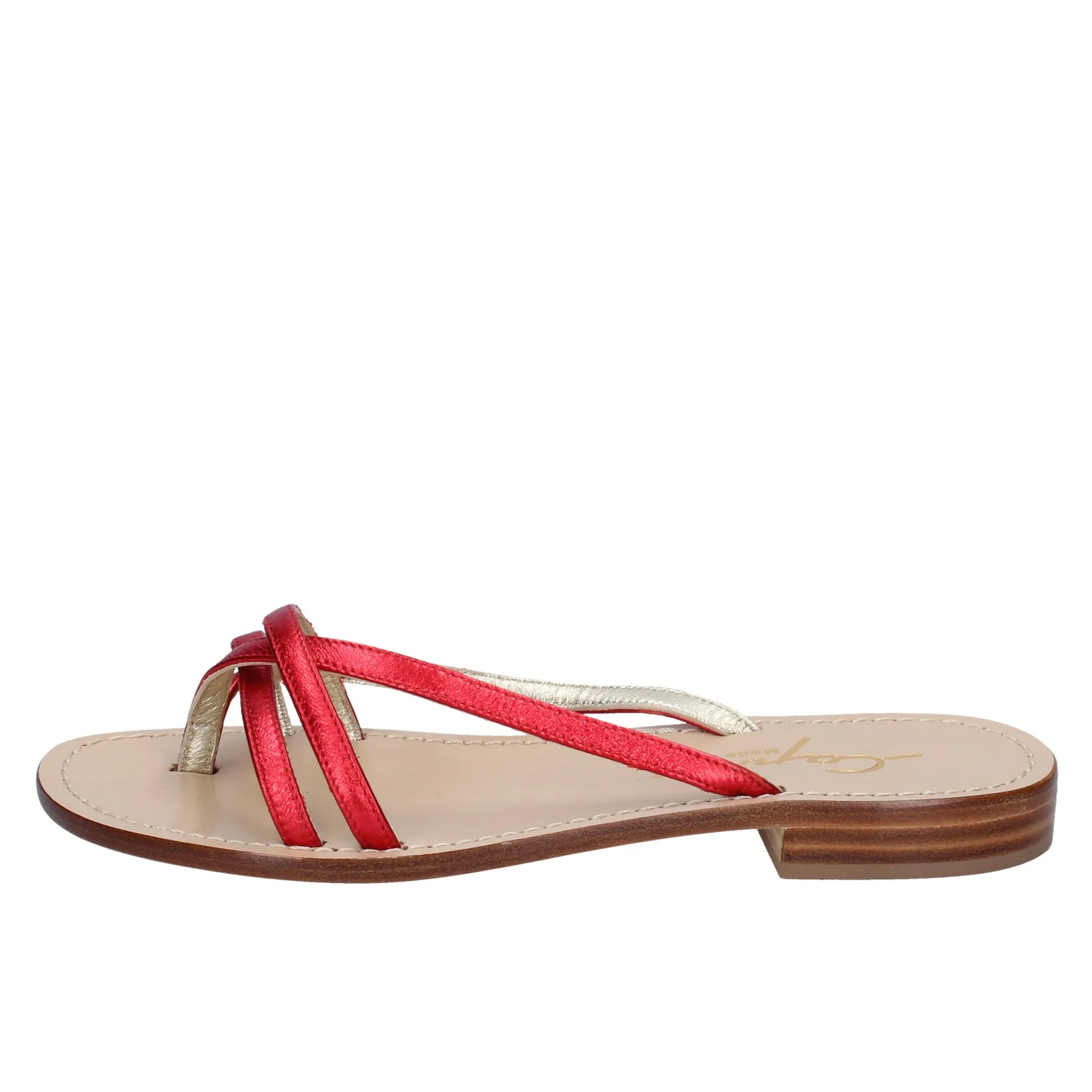 CAPRI SOLEAE Sandalias De Mujer Rojo