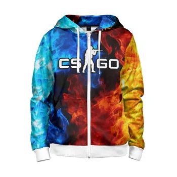 

Children's sweatshirt 3D with zipper Counter Strike
