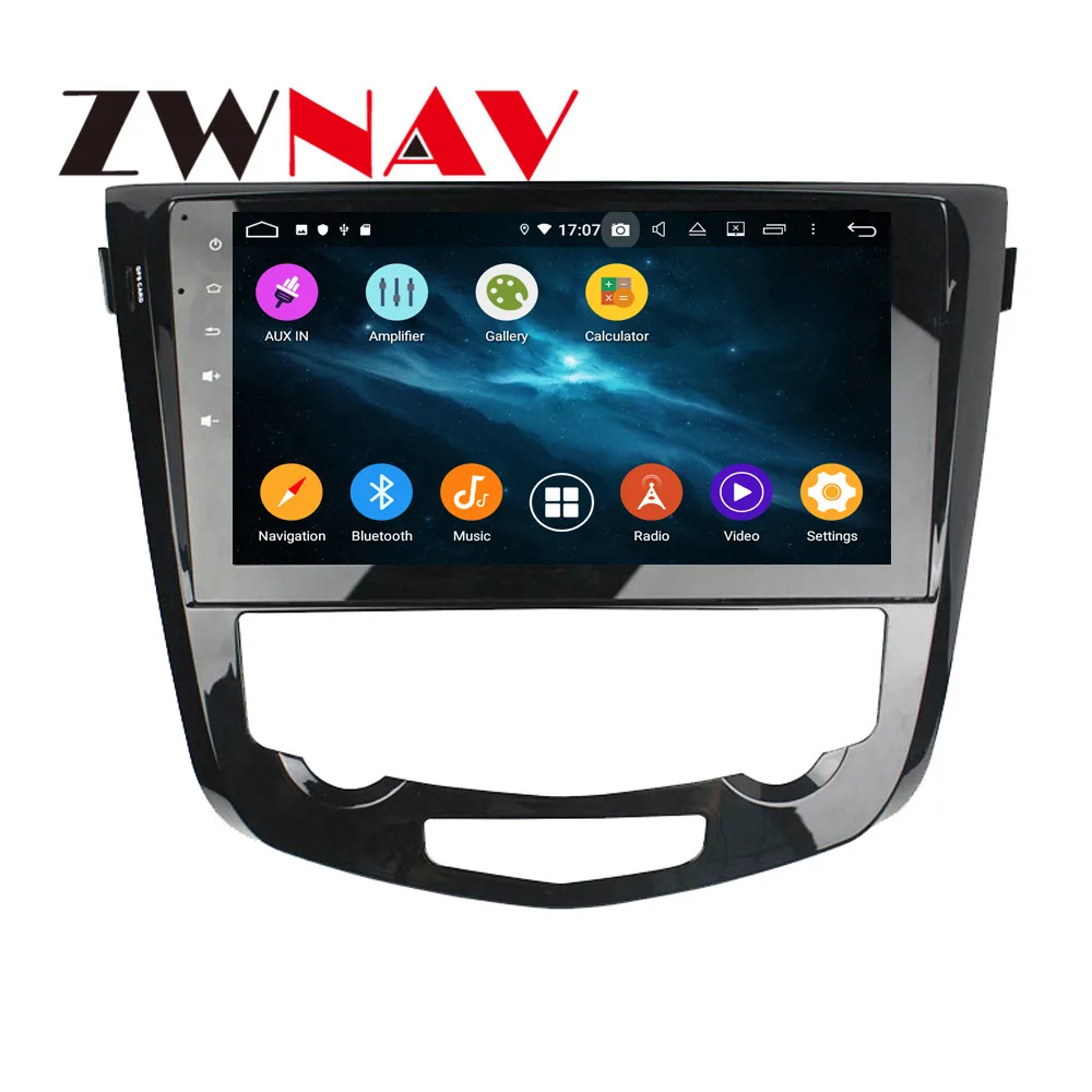 Android 9 4+ 64G DSP ips Автомобильный плеер gps навигация для NISSAN Qashqai на 2013- головное устройство мультимедийный Кассетный плеер рекордер