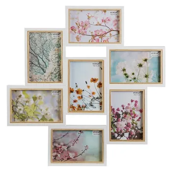 

Photo frame MDF Wood White (2 x 48,7 x 46,5 cm) (x7)