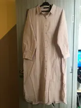 Sundress Long-Shirt Lapel-Neck Loose ZANZEA Vestido Casual Elegant Women Autumn Plus-Size