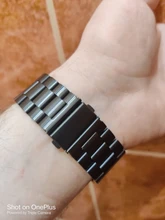 Correa de reloj para Samsung Galaxy 3, correa de reloj de 18mm, 22mm, 20mm, 24mm, 42mm, 46mm, GEAR S3 Active2 Classic, de acero inoxidable de liberación rápida