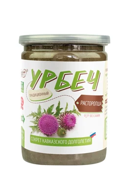 

100% natural paste Urbech TM #Spread_nut from milk thistle seeds 230 gr