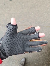 Facecozy de invierno al aire libre de pesca impermeable guantes dos o tres dedos cortados antideslizante escalada guante senderismo Camping montar guantes