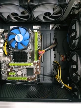 Funda de ordenador para videojuegos, con Intel Xeon X5650, 6 núcleos, 12 hilos LGA 1366/RX550/RX560, 4G/8G/16G RAM, 240G SSD, para LOL/CSGO DIY