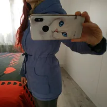 Winter Women Jacket Coat Outwear Parka Wadded Hooded Thicken Plus-Size New 4XL Slim Medium-Long
