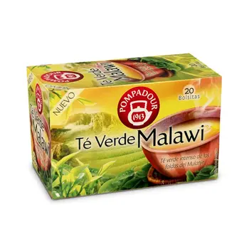 

Multinational green tea Malawi, 20 bags Pompadour