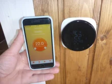 TUYA Wifi inteligente termostato de agua eléctrico piso caldera a Gas para calefacción de temperatura controlador remoto apoyo Alexa Google
