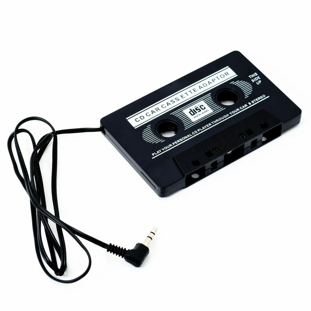 Adaptateur de cassette de bande audio de voiture, 3.5mm pour iPhone MP3,  lecteur CD MD, prise AUX - AliExpress