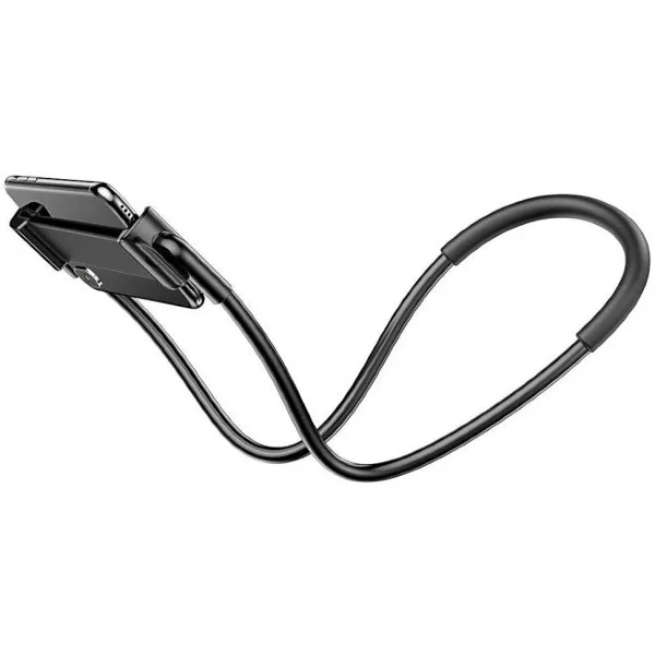 Держатель Baseus New Neck-Mounted Lazy Bracket SUJG-ALR01(Черный