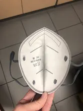 10-100 Uds ffp2mask KN95 máscaras 5 capas cara boca máscaras reutilizable Filtro de protección KN95 respirador fpp2mask CE negro Mascarillas