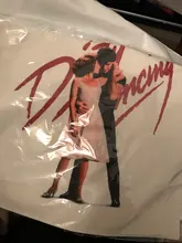 Bolso de compras con estampado de dibujos animados para niñas, bolsa de mano con estampado de baile sucio, Hip Hop, informal, a la moda