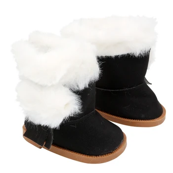

Misu-7251 boots for dolls, 7 cm, color. Black One