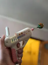 Pistola de caramelos de azúcar, piruleta, juguetes para novias, juguete ligero, almacenamiento de piruletas para niños y adultos, te amo