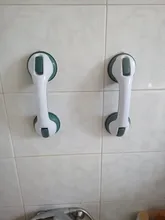 1PC Bathroom Strong Vacuum Suction Cup Handle Anti Slip Support Helping Grap Bar 