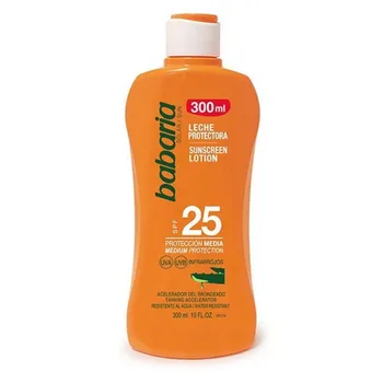 

BABARIA ALOE VERA LECHE CORPORAL SPF25 PROTECCION medium 300ML MUJER