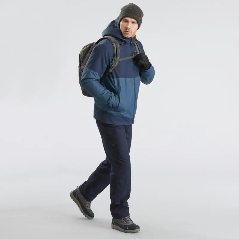 БОТИНКИ МУЖСКИЕ ДЛЯ ЗИМНИХ ПОХОДОВ SH120 WARM MID QUECHUA Decathlon