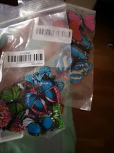 Juego de 24 Uds. De mariposas de plástico, juguete educativo para niños, adornos de árbol de jardín