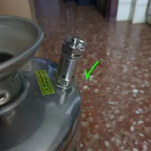 Sanitary-Spring Safety-Valve Air-Compressor-Cooker Pressure-Relief 304-Stainless BSP