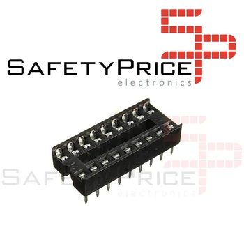 

10x integrated Zocalo 18 PINs DIP 18 Socket dual contact DIP18