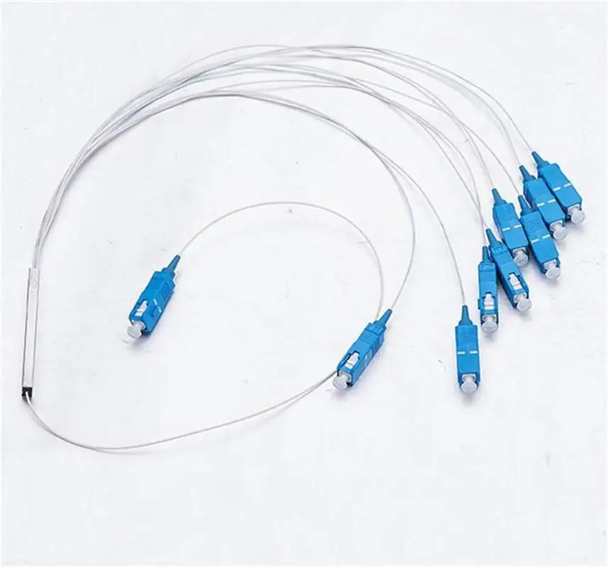 Мини Тип трубки PLC волоконно-оптический сплиттер 1x8