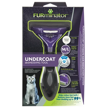 

Furminator Short Hair для короткошерстных кошек, размер L