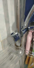 Rail-Bar-Holder Bracket-Replacement Bathroom-Accessories Slide Shower Adjustable Abs-Plastic