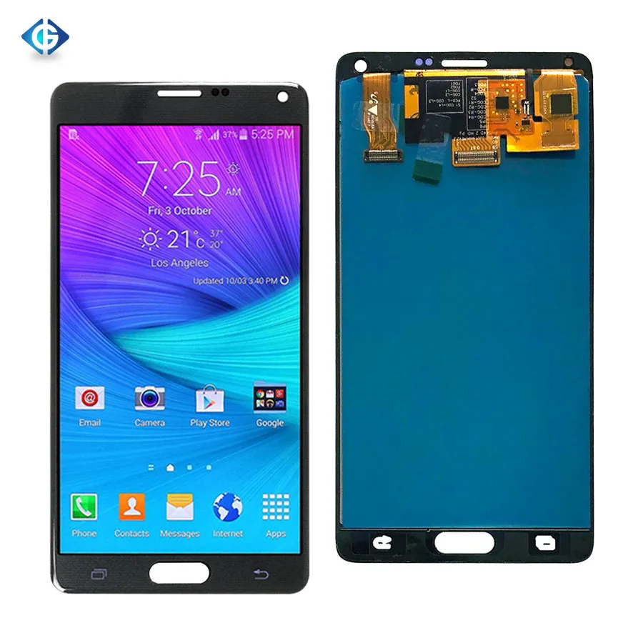 Дисплей для Samsung Galaxy Note 4 N910 N910A N910F N910H ЖК-дисплей с сенсорным экраном и