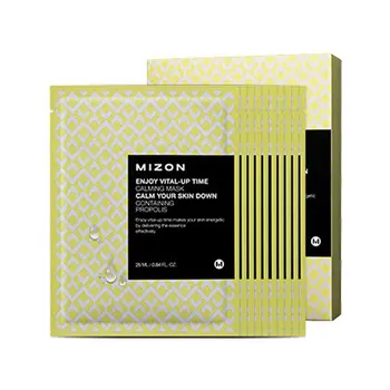 

Mizon / Успокаивающая маска c прополисом, Enjoy Vital-Up Time Calming,10 шт