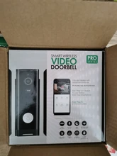 Minicámara de timbre de puerta inalámbrica para exteriores, cámara de seguridad con visión nocturna IR, 1080P, HD, WiFi, timbre inteligente, vídeo, intercomunicador, APP Tuya