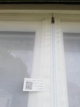 Window-Screen-Zipper Fly Curtain Mosquito-Proof-Net Insect Self-Adhesive Closing Indoor
