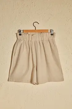 

Trendyol Beli Shirred Shorts & Bermuda TWOSS20SR0032
