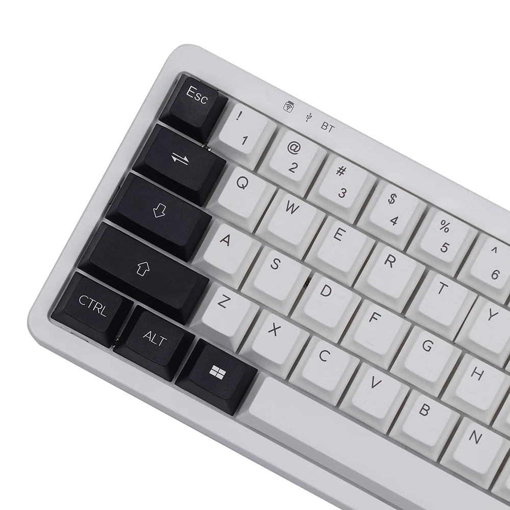 Epomaker Theory TH68 65% Hot Swappable RGB 2.4Ghz/Bluetooth 5.0/Wired Mechanical Gaming Keyboard with Rotary Knob