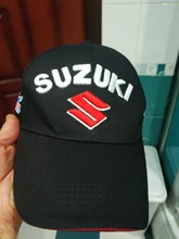 Gorra de béisbol de estilo hip-hop para hombre y mujer, gorro de béisbol de estilo hip-hop, de algodón, Snapback, para carreras, deportes al aire libre, SUZUKI Bordado de letras