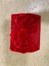 Diadema de terciopelo para bebé, turbante con lazo grande para niña, cinta para el pelo de lazo para recién nacido, accesorios para el cabello para chico