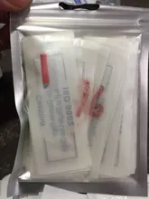 50 Uds 7 9 11 12 14 16 18 Pin U forma Nano cuchillas microblading agujas ceja permanente maquillaje aguja tipo lámina para tatuajes