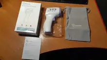 Termómetro Digital de infrarrojos para la frente, medidor de temperatura corporal sin contacto, para adultos y bebés, 8813