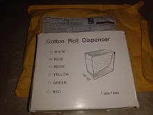 Soporte para rollo de Algodón Dental, dispensador tipo cajón, instrumento de equipo de laboratorio para dentista (sin rollo de algodón s), 1 unidad