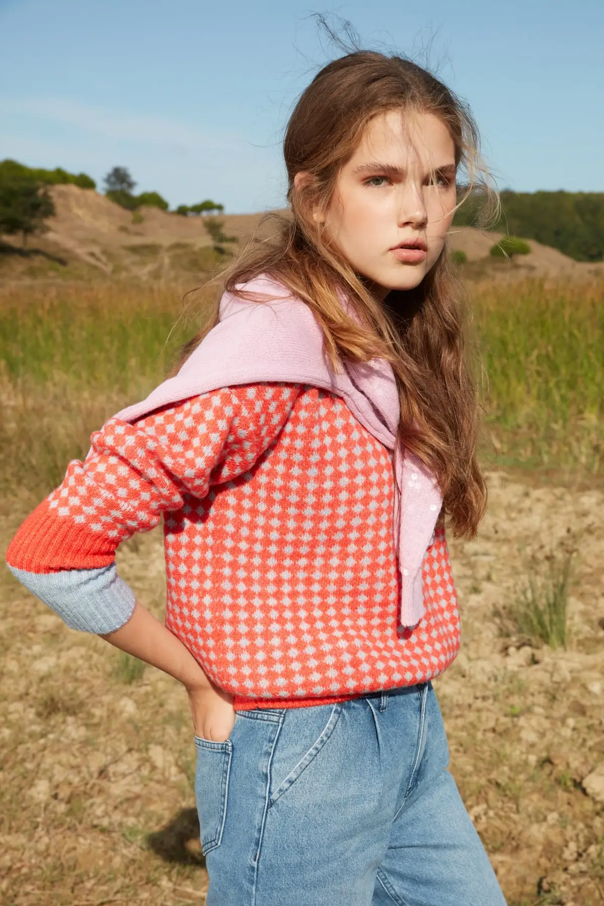 

Trendyol Geometric Pattern Sweater TWOAW20KZ0651