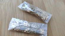 Metal-Hinge Furniture Closet Cabine Dollhouse Hinges-Golden Mini 1/12-House for 20pcs