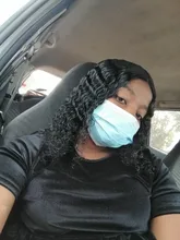 Pelucas de encaje Frontal de onda de encaje profundo para mujer, pelucas de cabello humano peruano con cierre de encaje 4x4, rizado profundo, prearrancado